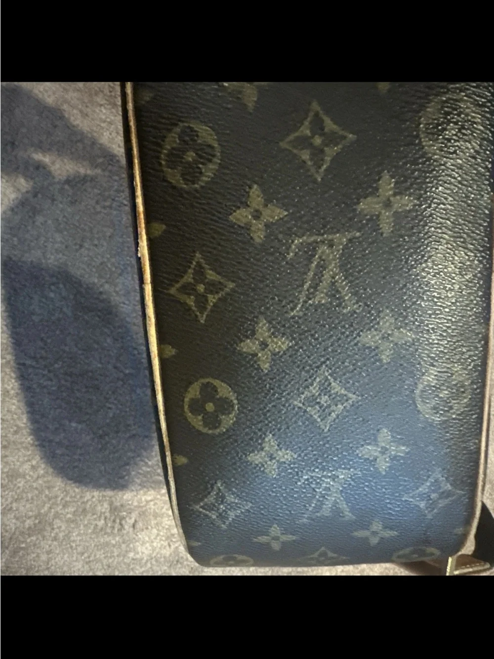 Louis Vuitton Monogram Canvas Dark Brown and Tan Messenger Bag Sac a Dos packall